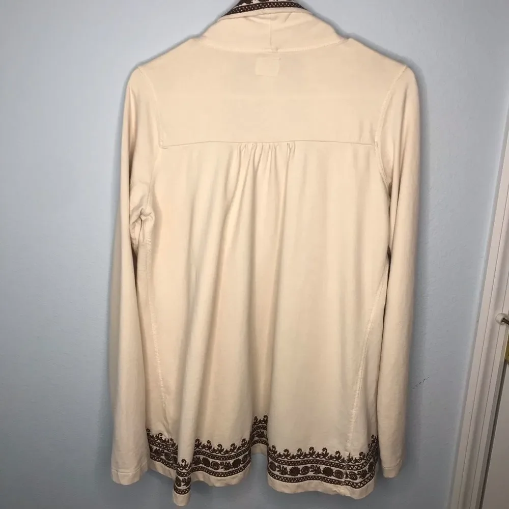 Lucky Brand Whitney Embroidered Cardigan Sweater - Picture 3 of 7